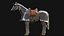 Caballo guerrero blindado 3D