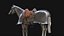 Caballo guerrero blindado 3D