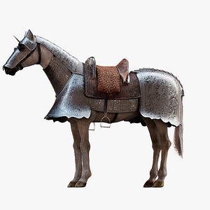 armoredWarriorHorse 3D