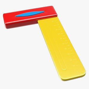 toy rulers 3D