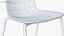 Sedia Hal Tube Sledge nera - Sedia moderna per interni PBR