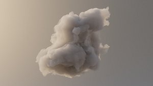 Cloud Polygon Blender 14 3D model