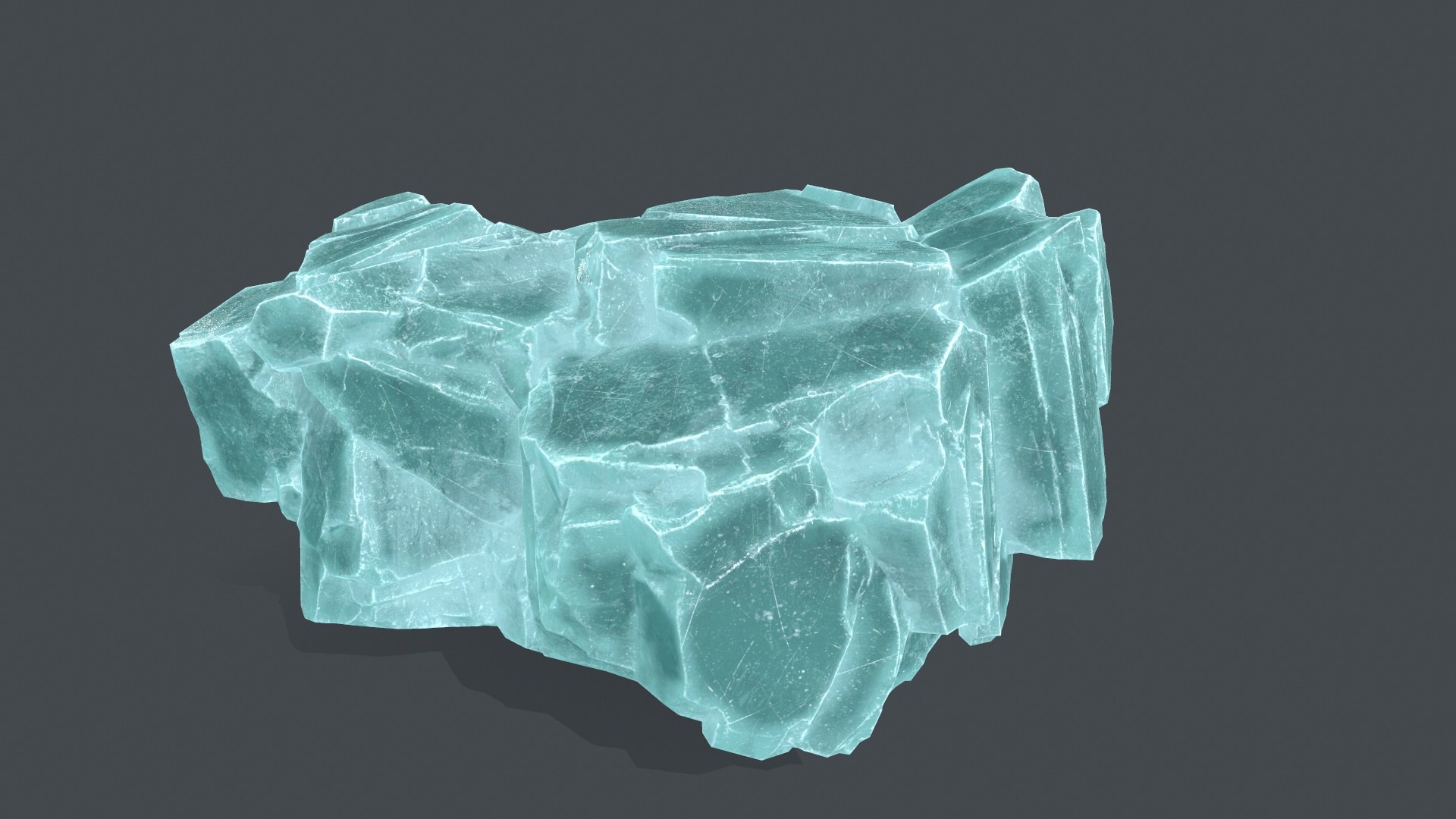 Ice Rocks Model - TurboSquid 2121600
