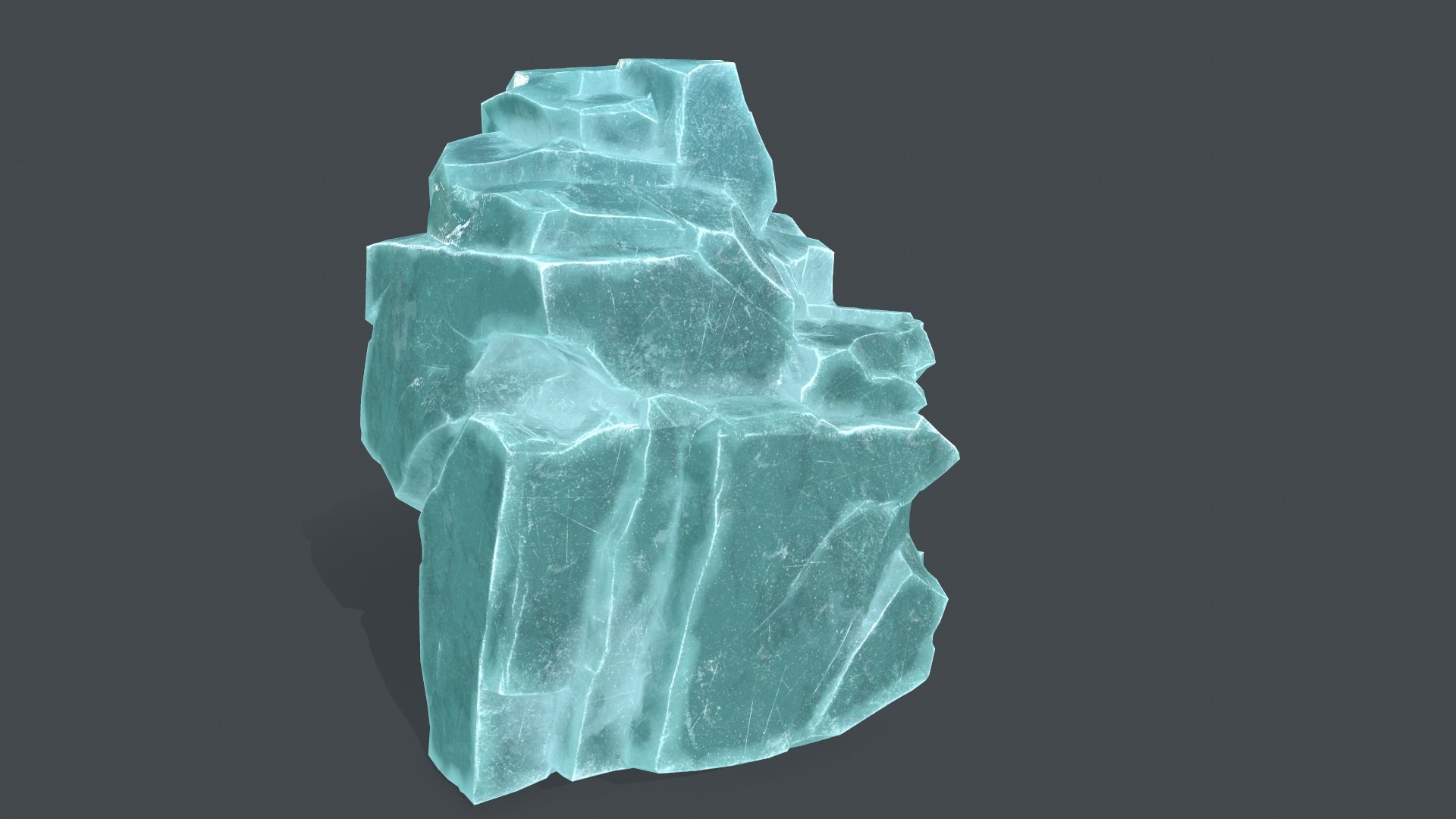 Ice Rocks Model - TurboSquid 2121600