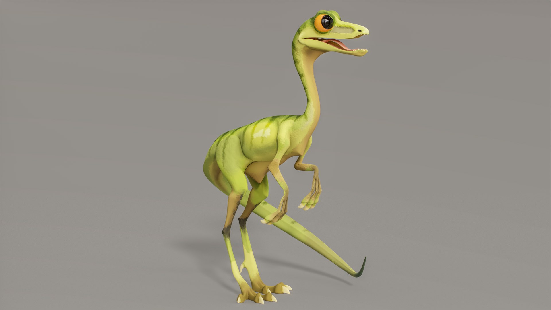 Cartoon Character Compy Animated - Dinosaur Compsognathus PBR 3D model https://p.turbosquid.com/ts-thumb/yd/Uwn9kN/Ad/compycol_00007/png/1702930570/1920x1080/fit_q87/4f63713f22ad1e0e9dfb6b0941b438b8da1fd4ac/compycol_00007.jpg