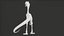 Personaggio dei cartoni animati Compy Animated - Dinosauro Compsognathus PBR