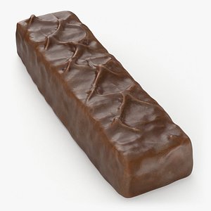 3D Snickers Chocolate Bar - 3D Scanned model