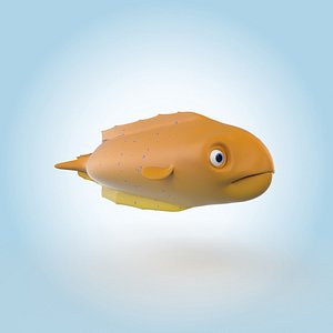 3D model Eel Fish