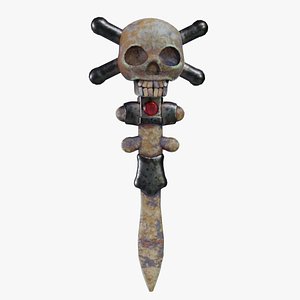 3D Stylized Bone talismans