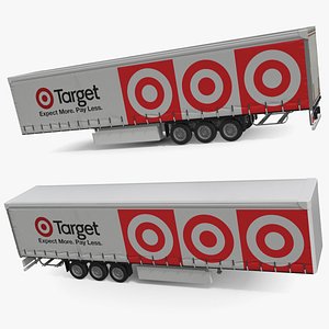 Target Curtain Side Trailer