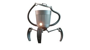 TrashCan Robot 3D model