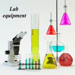 Lab equipment set