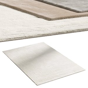 Nela Rectangular Rug 3D model