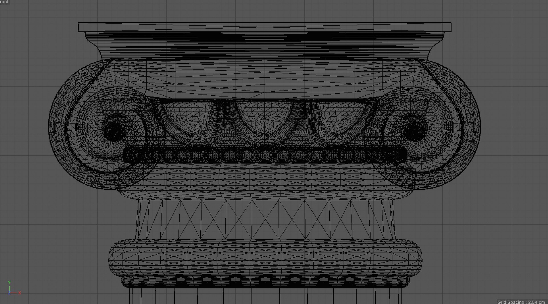Set Of 6 Ancient Columns Model - TurboSquid 1952492