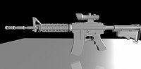 M4A1 untextured