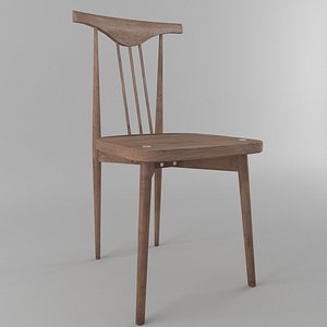 3D model dining chair