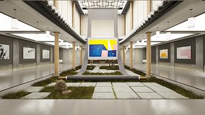 Hanok Korean Heritage Gallery Place model