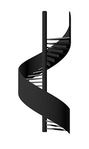 3D model Spiral stair 2023-0004
