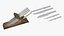 PACK DE 3 JUEGOS DE CUCHILLOS DE COCINA DE DISEÑO