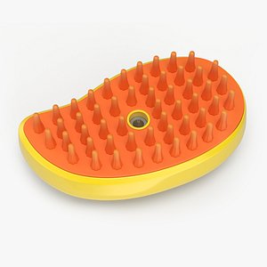 3D model Steam Pet Grooming Brush Yellow