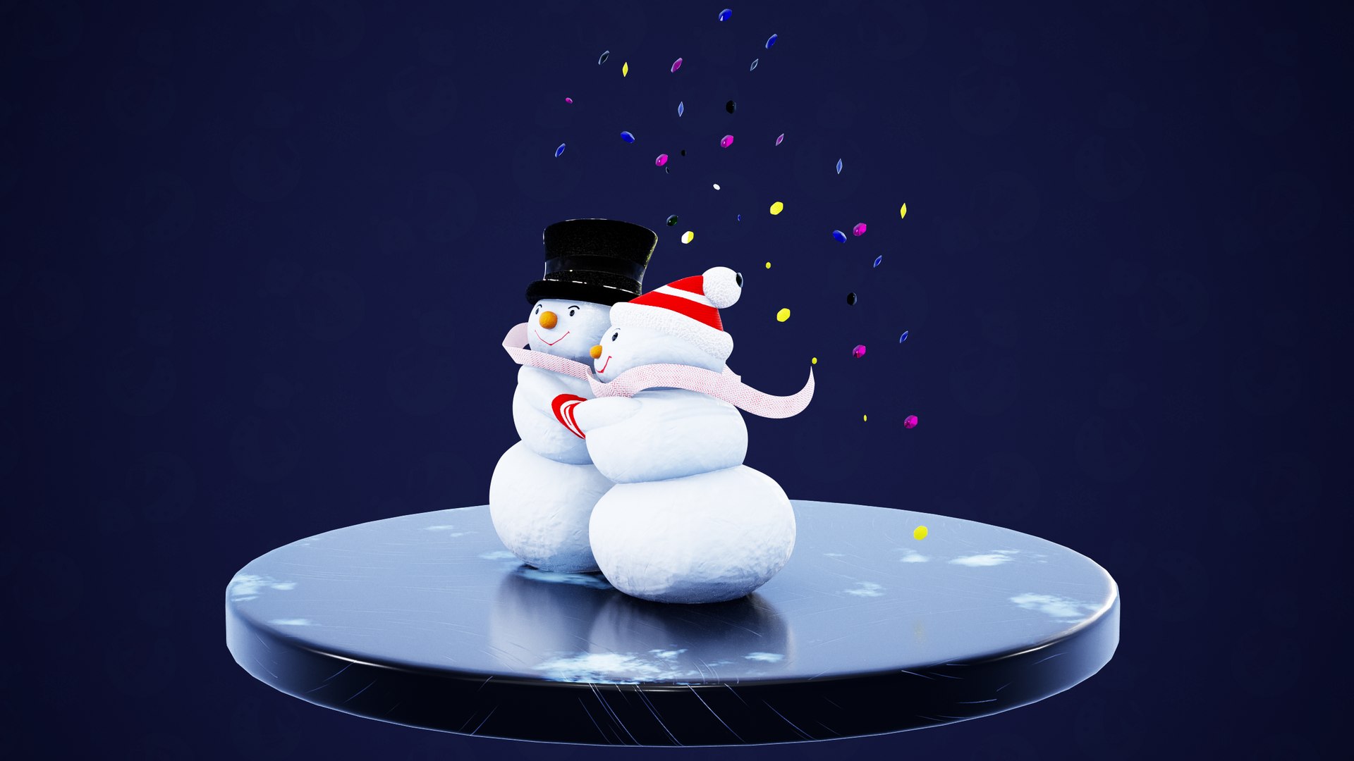 3D model Snowmen In Love - Winter Scene https://p.turbosquid.com/ts-thumb/yd/mVXBhi/XI/03/png/1647168780/1920x1080/fit_q87/1d9a51109b68fc7f0a870e064dcdb029d9b120b8/03.jpg