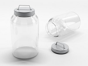kitchen jar 1 3d c4d