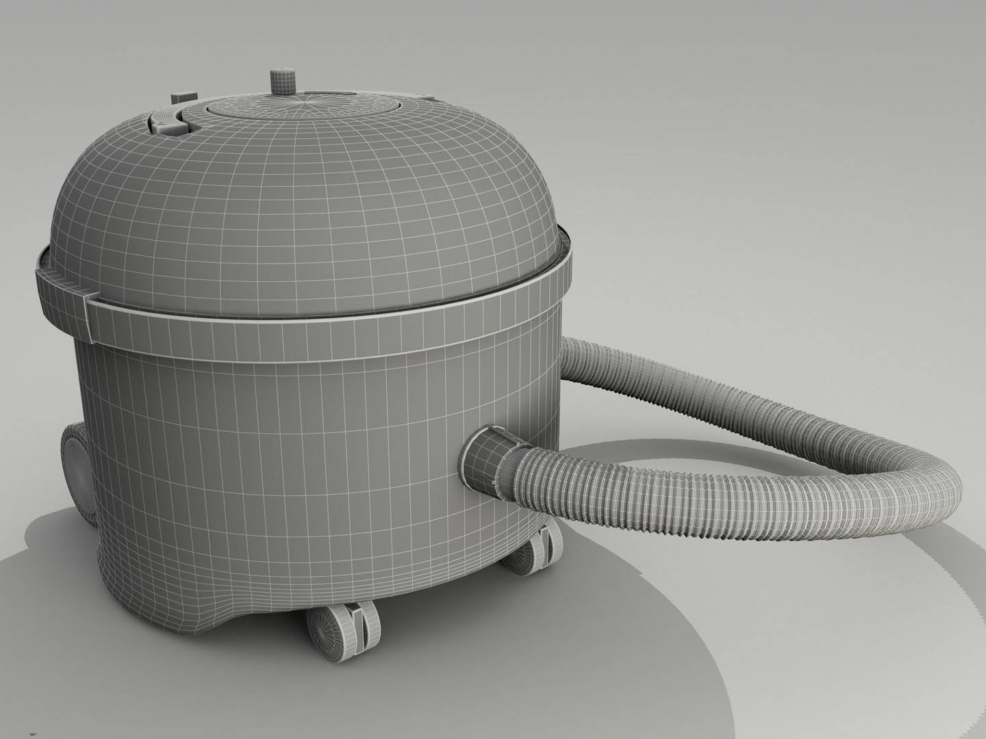 British Henry Hoover Vacuum Cleaner Model 3D model