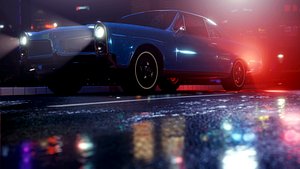 vintage car model
