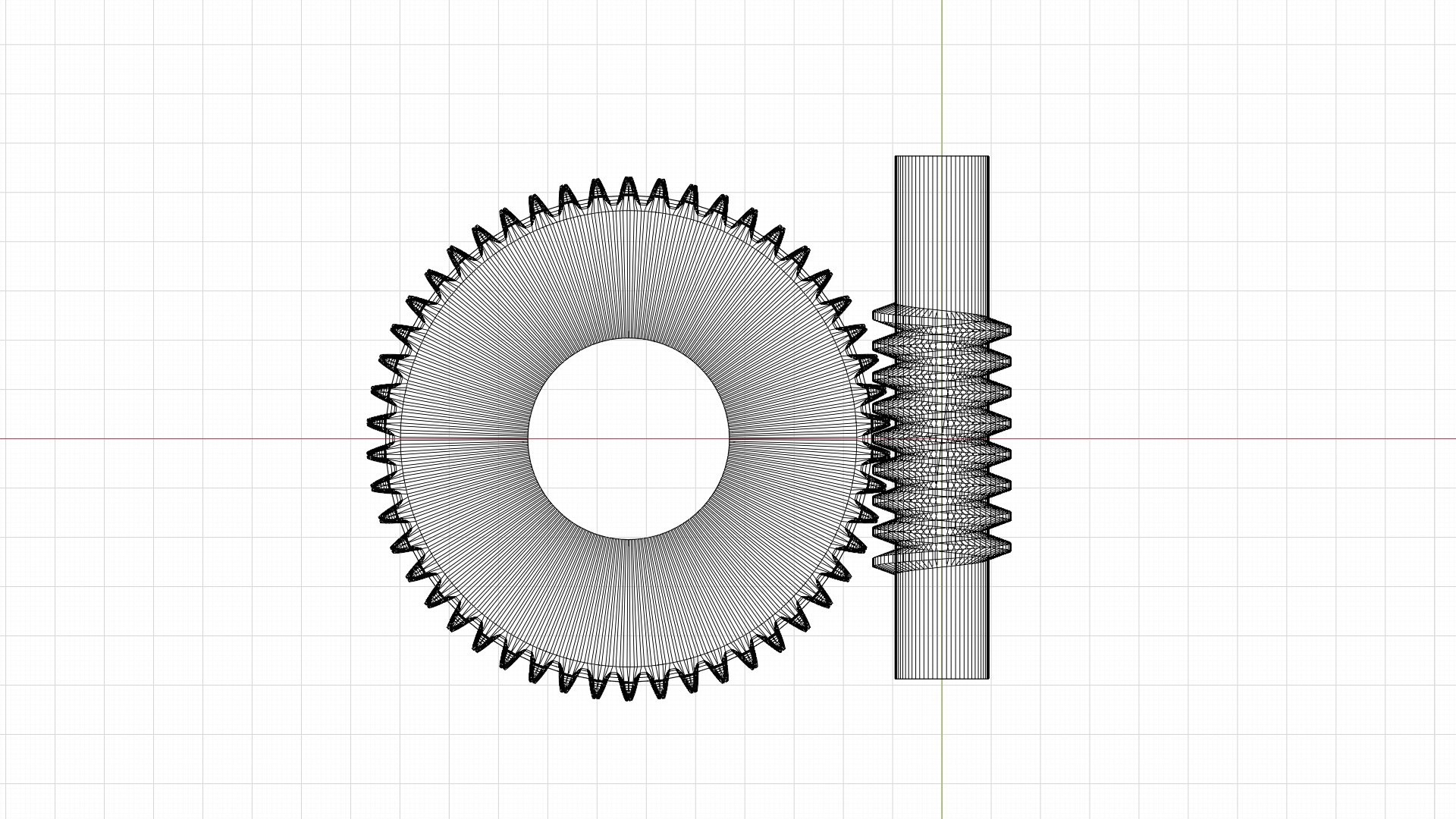Worm gear 3D model TurboSquid 1792116