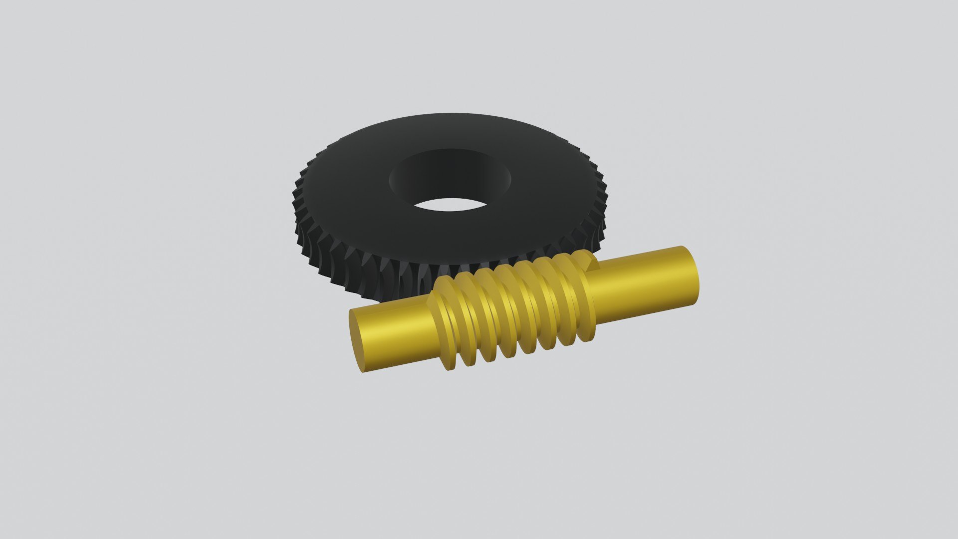 Worm gear 3D model TurboSquid 1792116