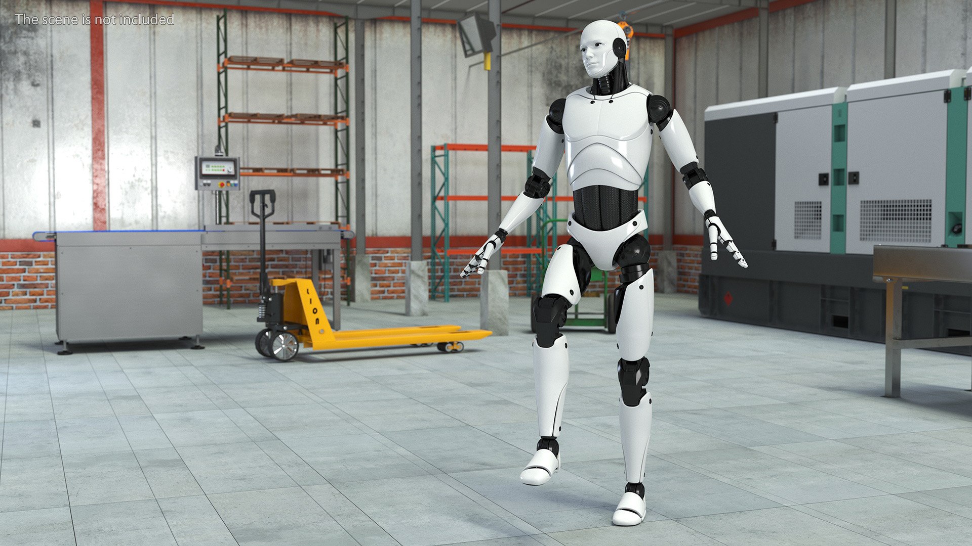 3D Male Cyborg Rigged For Cinema 4D Model - TurboSquid 2119223