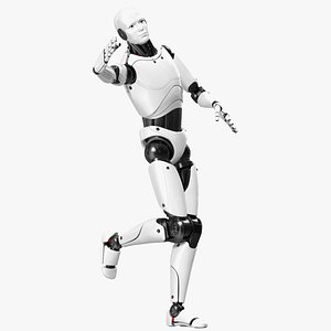 Male Cyborg Rigged for Cinema 4D