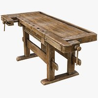 Medieval Table 8K PBR Textures