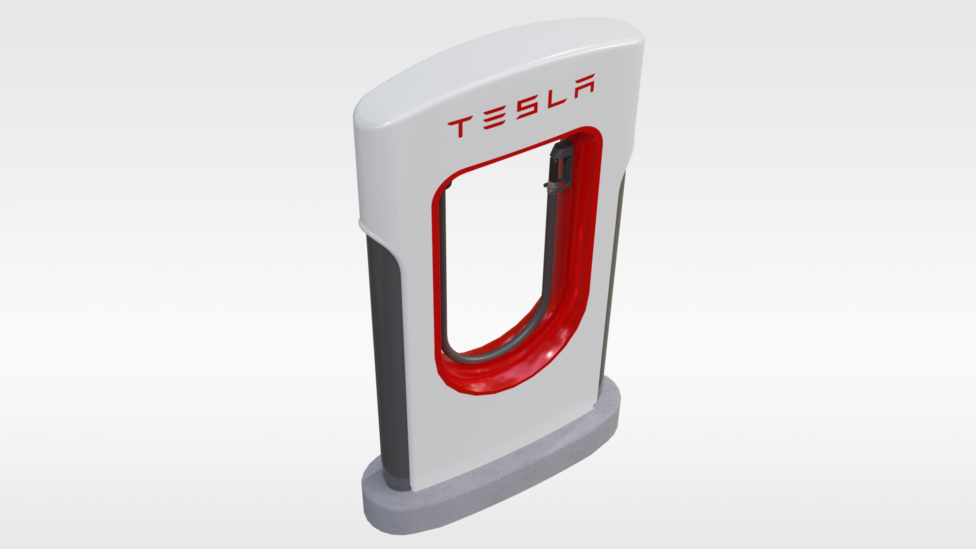 Free Tesla Supercharger model - TurboSquid 1873337
