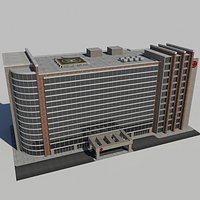 Hospital Business City Building AA2