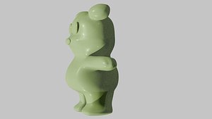 Rigged Gummy Bear 3D model