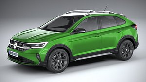 3D Volkswagen Taigo 2022