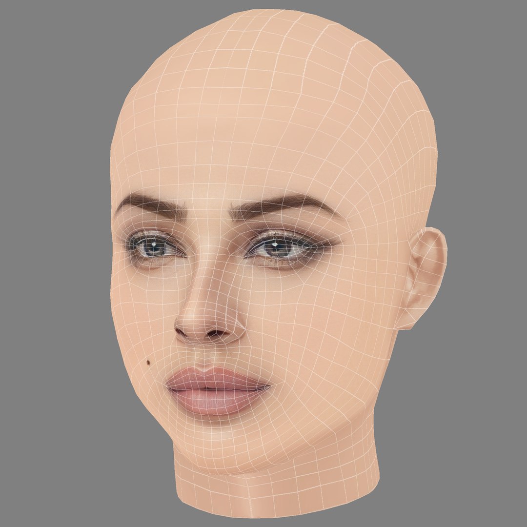 Nadine Nassib Njeim Head - No Hair - Low poly head for game 3D model https://p.turbosquid.com/ts-thumb/ye/BCsRDZ/C5/09/png/1764818399/1920x1080/fit_q87/1cafae5b3661ad5e8836bdfadb3becc2fea4bcb9/09.jpg