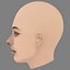 Nadine Nassib Njeim Head - No Hair - Low poly head for game