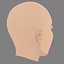 Nadine Nassib Njeim Head - No Hair - Low poly head for game