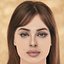Nadine Nassib Njeim Head - No Hair - Low poly head for game