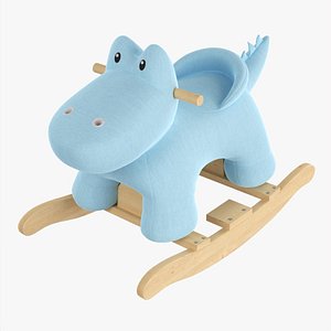 Baby crocodile rocking chair model