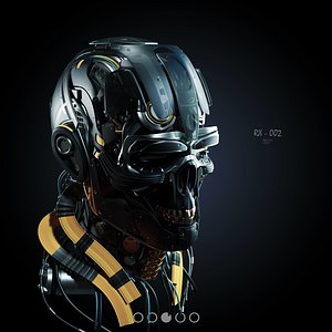 Sci Fi - Character Robot- Head