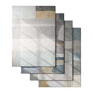 Carpet set 34 3D model