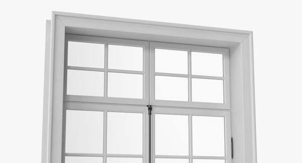 Classic window 06 closed model TurboSquid 1214714