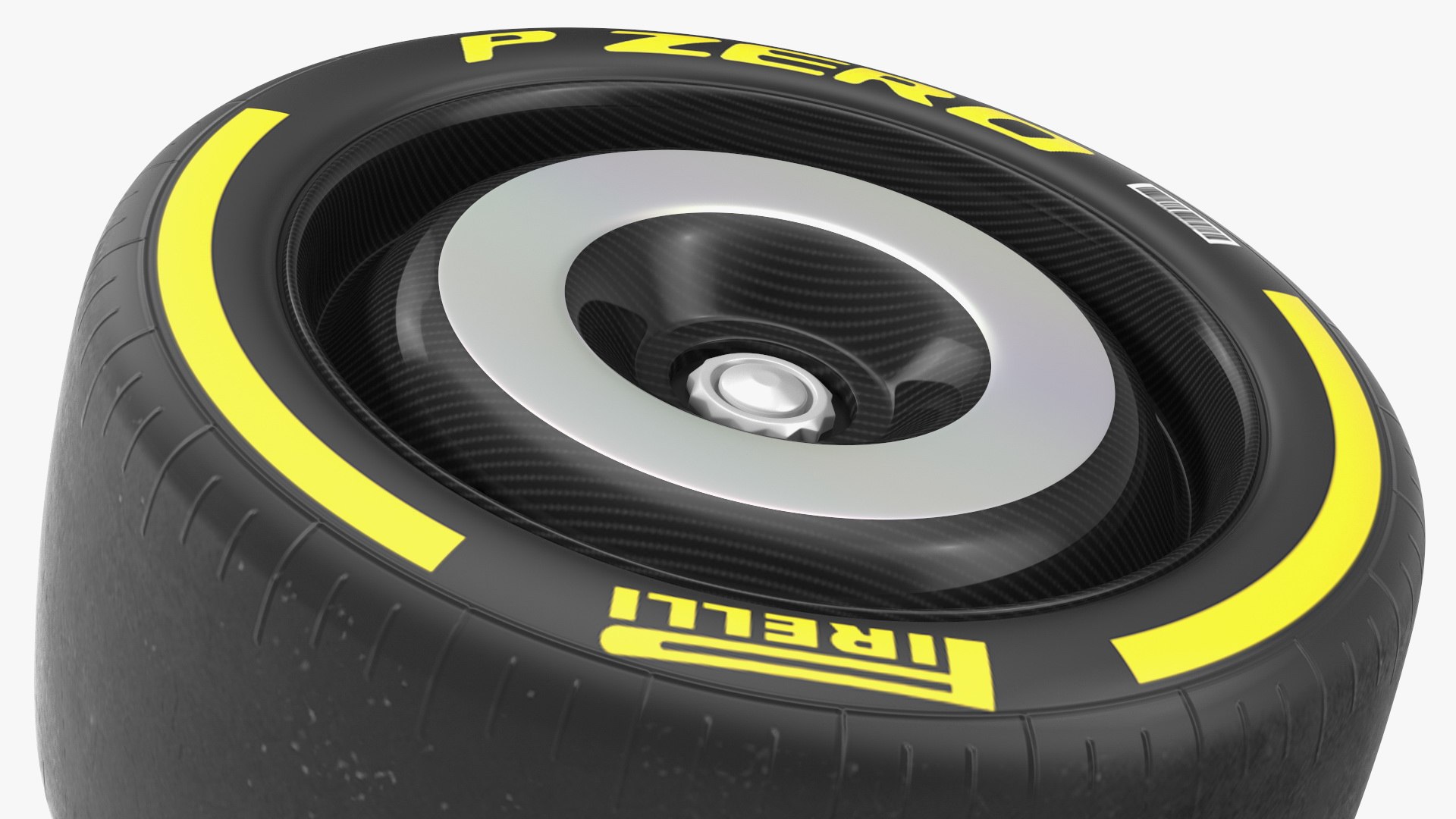 Formula 1 Pirelli PZero Wheel 3D Model - TurboSquid 1832660