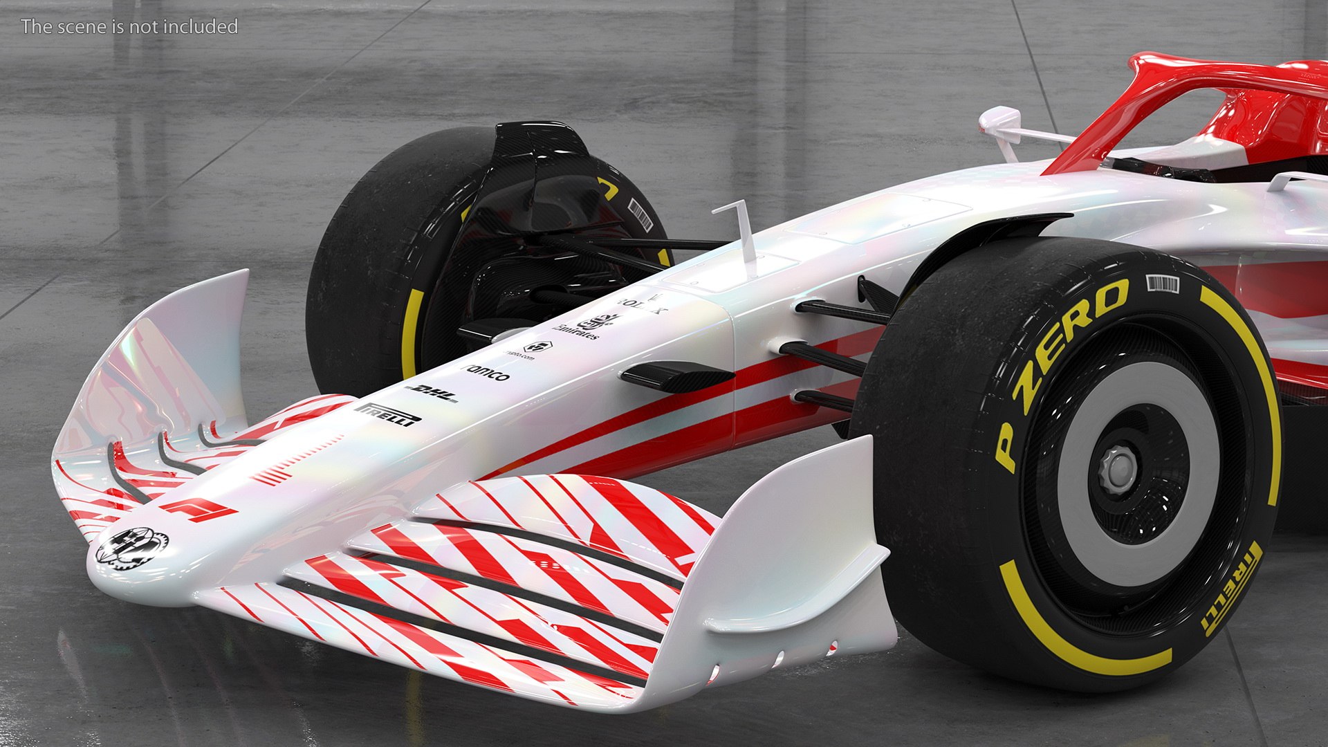 Formula 1 Pirelli PZero Wheel 3D Model - TurboSquid 1832660