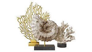 3D model Marine decorative set