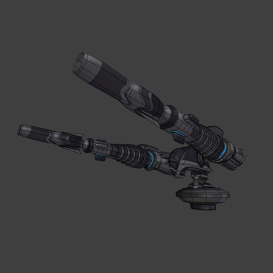 Turret 3d Model
