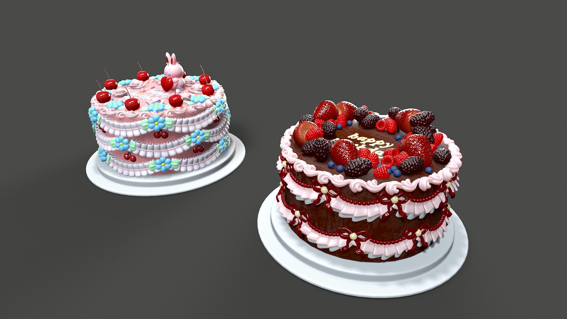 3D fruit cake model https://p.turbosquid.com/ts-thumb/ye/f7s1dV/6X/untitled/jpg/1750224951/1920x1080/fit_q87/a4a10d83c92e082626bb7749b6d9b1b60aa989a1/untitled.jpg